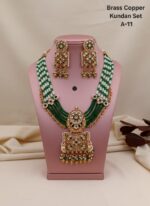 Brass Copper Kundan Set 25 %