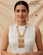 Brass Copper Heritage Necklace - Image 2