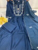 Top Length Bottom Length Dupatta with cotton lining - Image 2