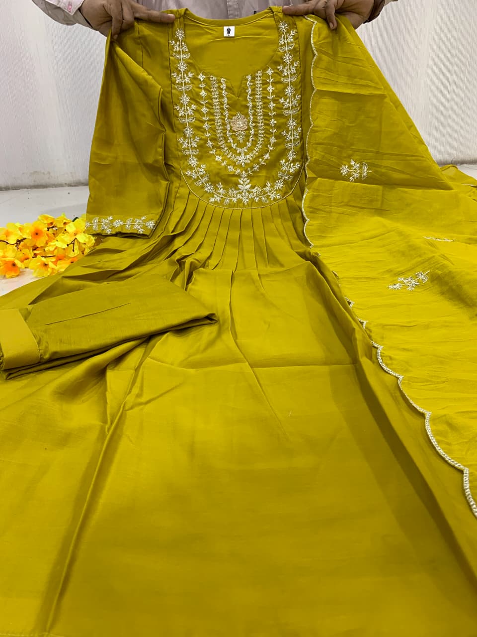 WhatsApp Image 2026-02-20 at 12.05.02 PM Top Length Bottom Length Dupatta with cotton lining - Image 1
