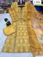 Veerti Kurta ,Trousers ,And A Floral dupatta. - Image 6