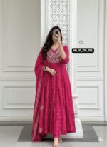 New Arrival Fastive Anarkali Kurti Set Cotton Collection