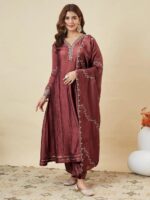 Anarkali Designers kurti pent set - Image 2