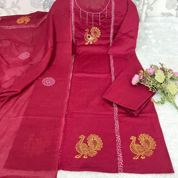 New designers Kurti witjhj pant with Dupatta set