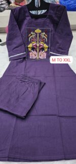 Top with Plazo with Pocket Pure Heavy Dabhu Cotton Fabric