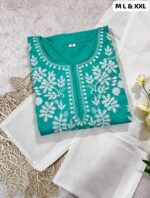 New Latest Beautiful Cotton Kurta Set - Image 3