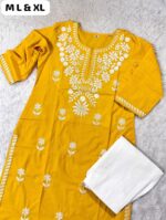 New Latest Beautiful Cotton Kurta Set - Image 2