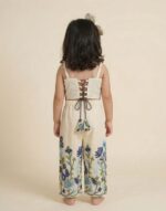 Hand - Embreoidered Co -cord Jump suit || floral Embroired Dungaree - Image 2