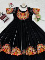 Navratri special Anarkali Gown Dress - Image 3