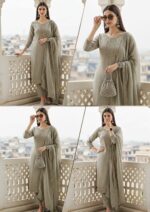 Kurti Material vichitra silk