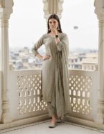 Kurti Material vichitra silk - Image 3