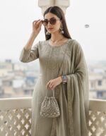 Kurti Material vichitra silk - Image 5