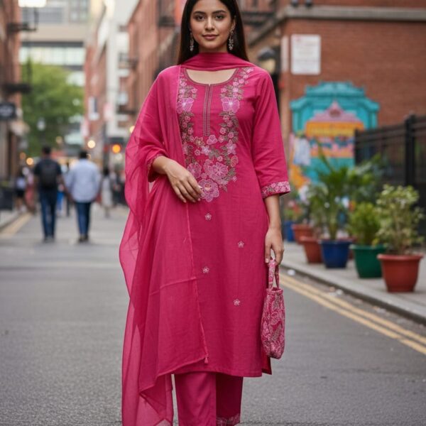 Emboidered salwar kameez set