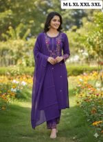 Embroidered salwar kameez set