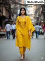 Embroidered salwar kameez set