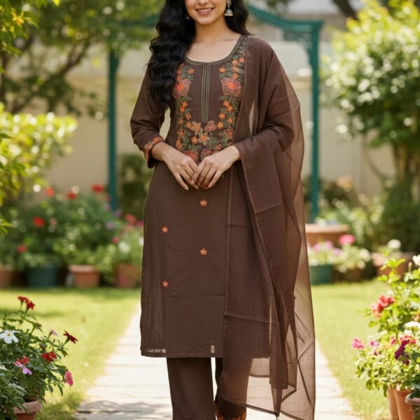 Emboidered salwar kameez set