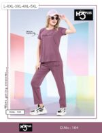 Premium Tensil Fabric Ladies Night Suit - Image 6