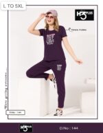 Premium Tensil Fabric Ladies Night Suit - Image 3