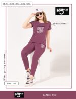 Premium Tensil Fabric Ladies Night Suit