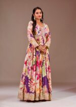 Floral Gown ya Anarkali Maxi dress - Image 2