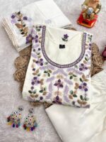 Designers Kurti pent Dupatta Set - Image 2