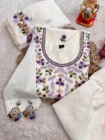 Designers Kurti pent Dupatta Set - Image 3