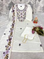 Designers Kurti pent Dupatta Set - Image 4