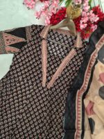 Ombre Georgette Anarkali Geown Set - Image 4