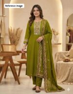 Anarkali kurti with Bottom Plazo & Heavy work Dupatta
