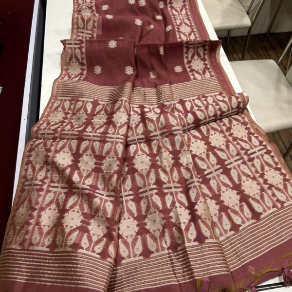 JAMDANI IN MUGA COTTON