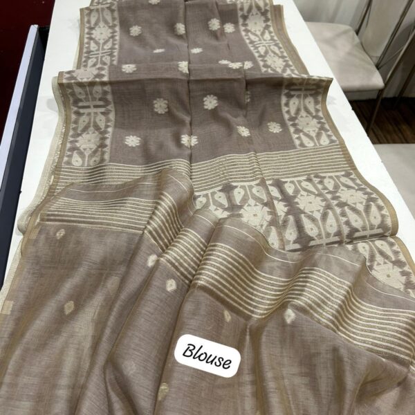 JAMDANI IN MUGA COTTON