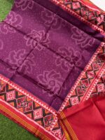 PURE PATOLA SILK DOUBLE IKKAT SAREE