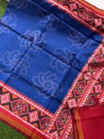 PURE PATOLA SILK DOUBLE IKKAT SAREE - Image 2