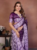 Gala Pattern Rich Pallu Silk Saree For Upcoming Festival Season🌹 🌷 ZUMKHA-1 🌷 - Image 2