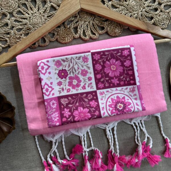 HENDLOOM COTTON OR COTTON SILK