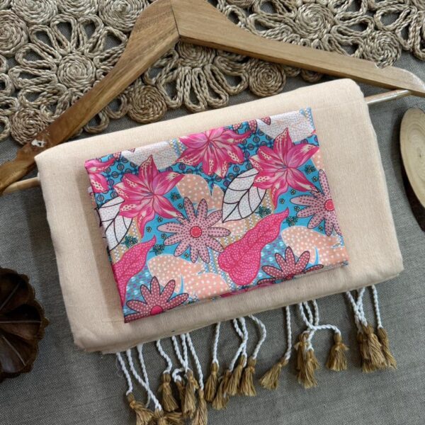 HENDLOOM COTTON OR COTTON SILK