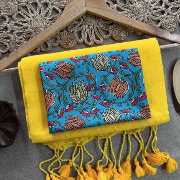 HENDLOOM COTTON OR COTTON SILK