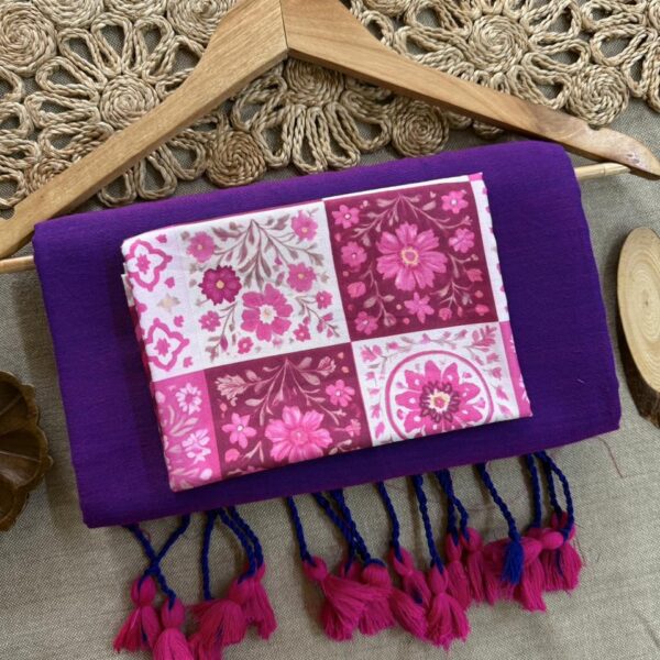 HENDLOOM COTTON OR COTTON SILK