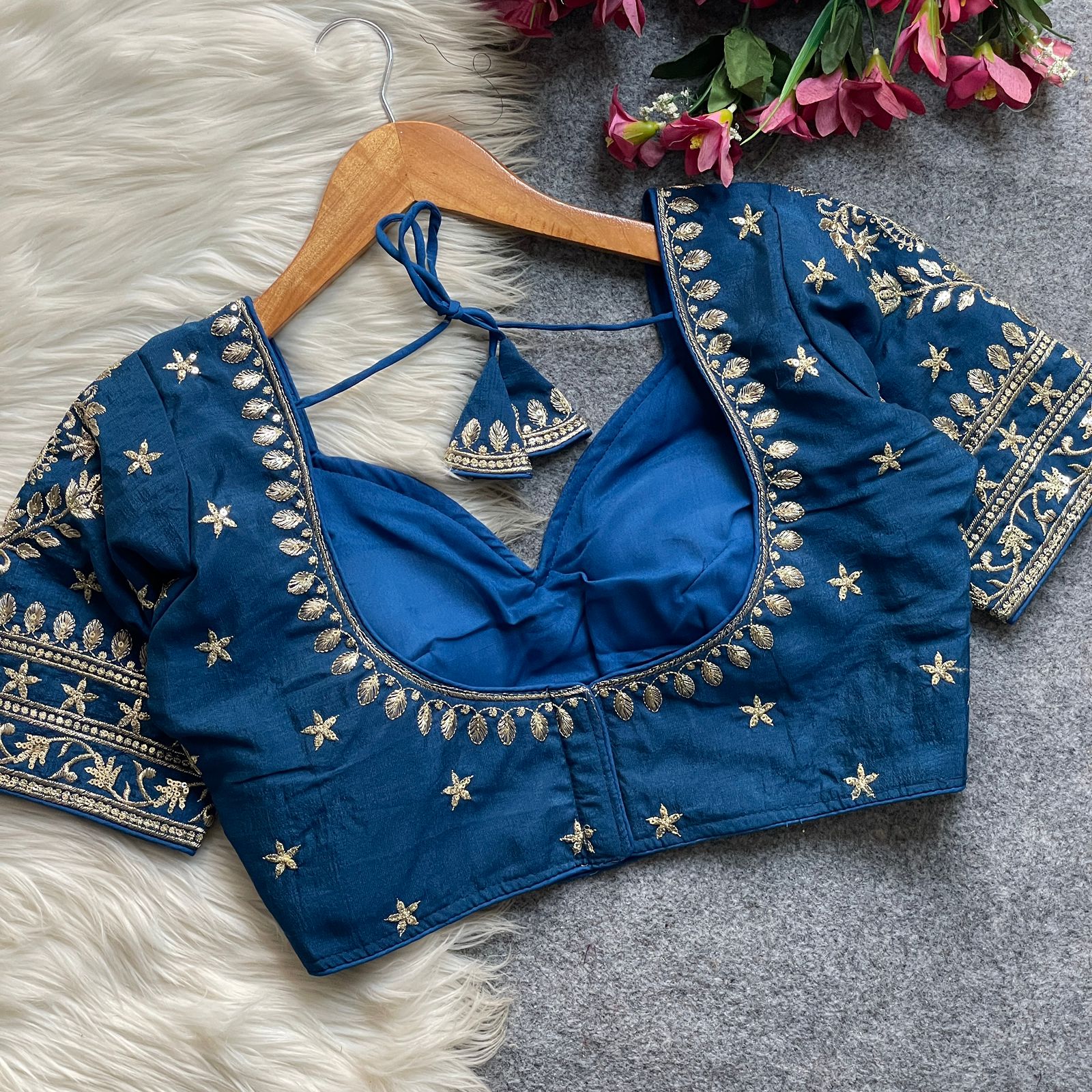 WhatsApp Image 2026-02-23 at 8.04.44 AM JODHA STYLE BRIDAL BLOUSE - Image 1