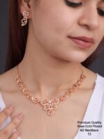 rose gold plated necklace - Image 5