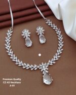 premium Quality cz ad necklace A-91 - Image 4