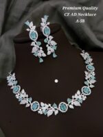 premium Quality cz ad necklace A-58 - Image 5