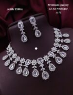 premium Quality cz ad necklace A-70 - Image 2