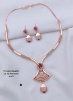 premium Quality cz ad necklace A-53