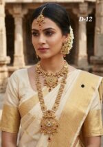 combo necklace set bridal haram set