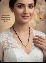 gold plated mangalsutra lenth 24 inch D-20 - Image 14
