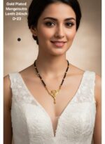gold plated mangalsutra lenth 24 inch D-20 - Image 9