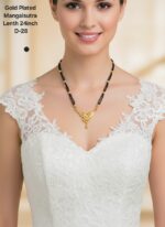 gold plated mangalsutra lenth 24 inch D-20 - Image 6