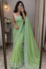 Star georgette saree