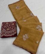 Rangoli tissue Saree - Image 2